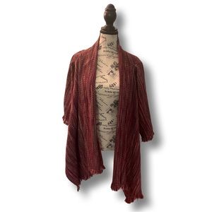 Manos de Uruguay Hand Made Wrap Shawl with Sleeves